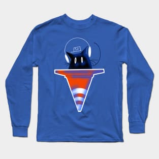 DJ Cat – Music in the Void Long Sleeve T-Shirt